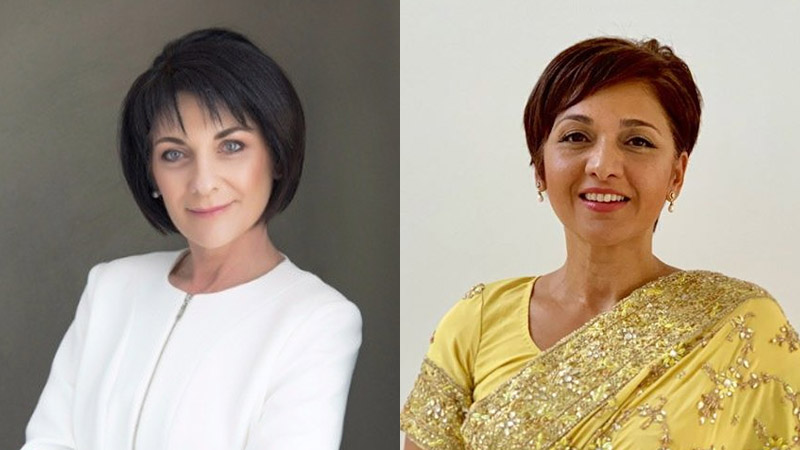 Annette Sheppard and Yasmin Omar-Meer