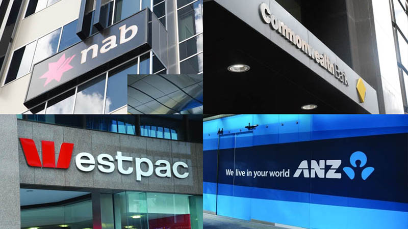 NAB CBA Westpac ANZ