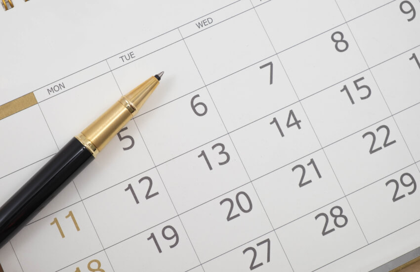 Calendar, ASIC, reporting deadlines