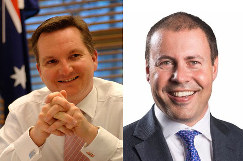 Josh Frydenberg and Chris Bowen