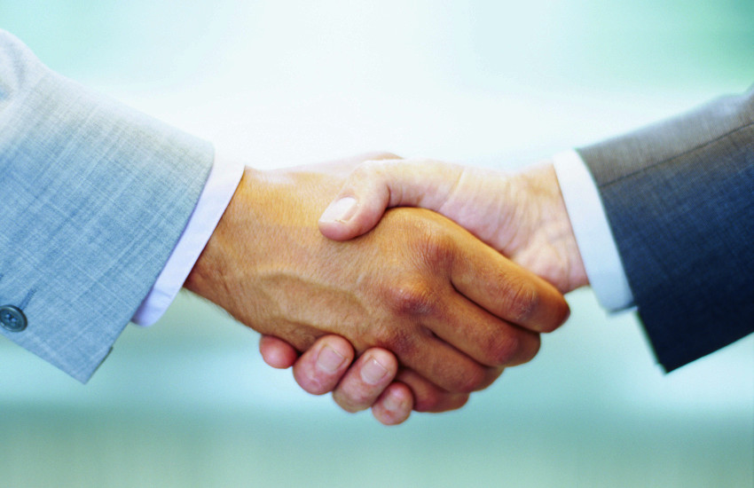 Partnership, handshake, actuarial firms