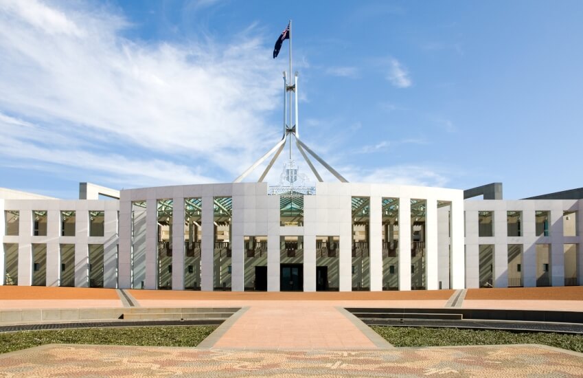 Senator John Williams, parliament house