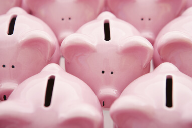 Piggy bank, cash, money, investing