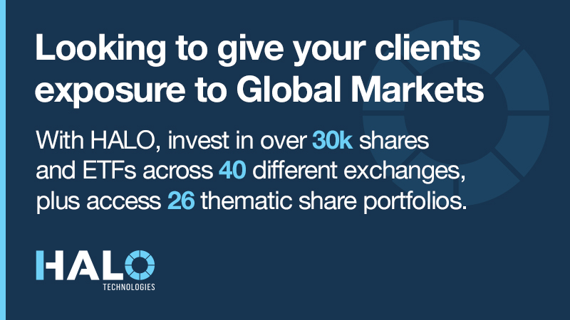  Looking to provide your clients with exposure to Global Markets? 