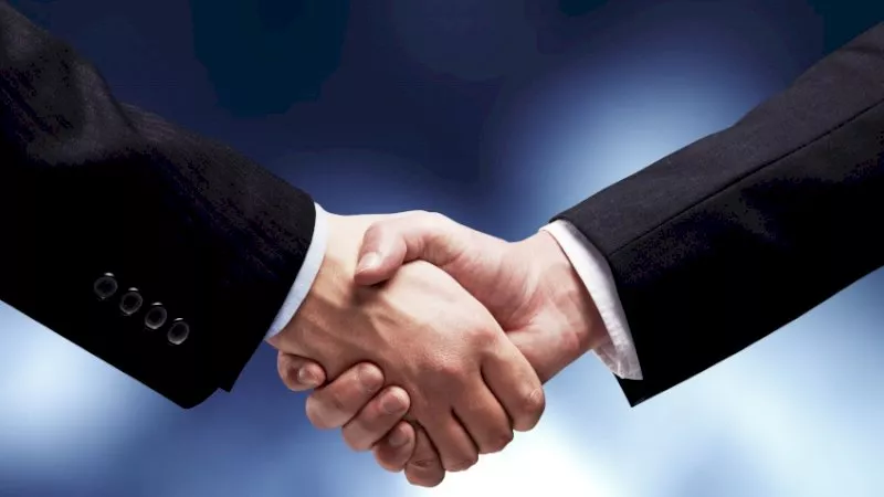 Join forces, handshake