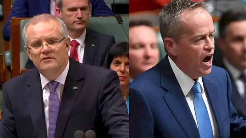 Scott Morrison and Bill Shorten