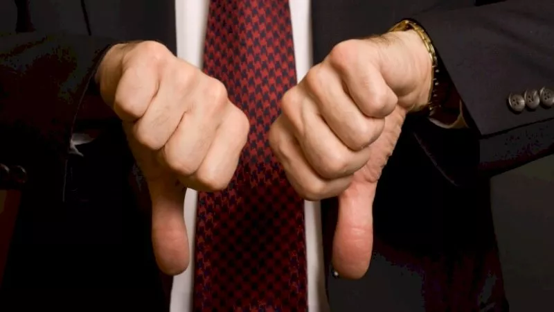 bullish, thumbs down