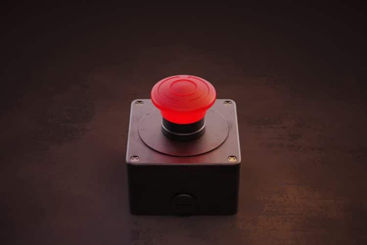 Image of big red button, super switching and younger Australians